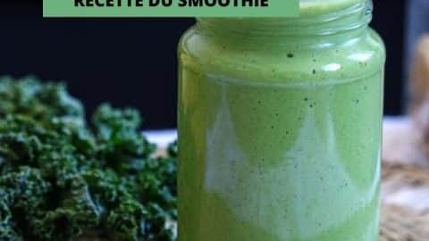 Smoothie banane kale