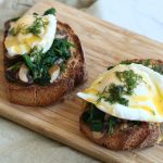 toasts œufs à la florentine